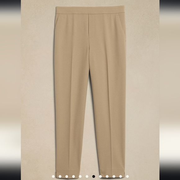 Banana Republic Hayden Tapered Pants in Black - Picture 2 of 6